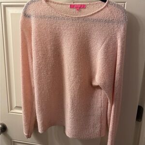 Lilly Pulitzer Soft Pink Crew Neck Sweater